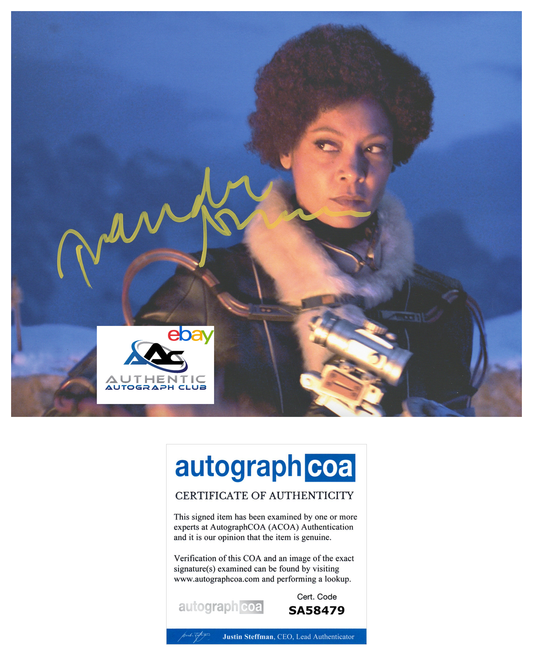 THANDIE NEWTON AUTOGRAPH SIGNED 8x10 PHOTO HAN SOLO ACOA