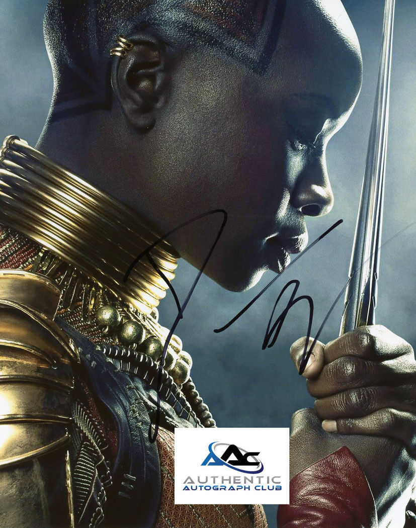 DANAI GURIRA AUTOGRAPH SIGNED 8X10 PHOTO BLACK PANTHER COA