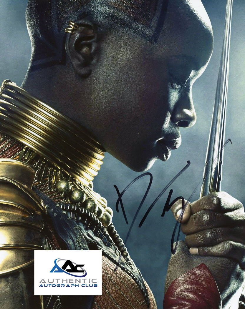 DANAI GURIRA AUTOGRAPH SIGNED 8X10 PHOTO BLACK PANTHER COA