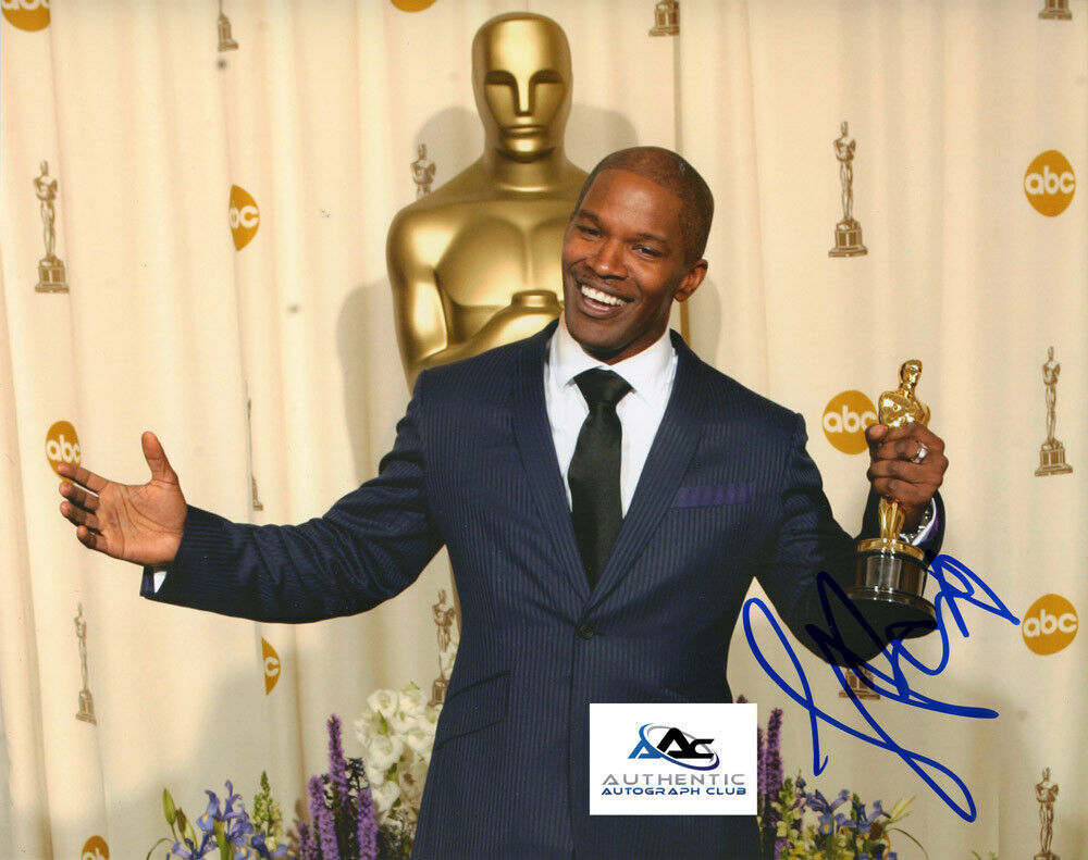 JAMIE FOXX AUTOGRAPH SIGNED 8X10 PHOTO OSCAR ACADEMY AWARD WINNER COA