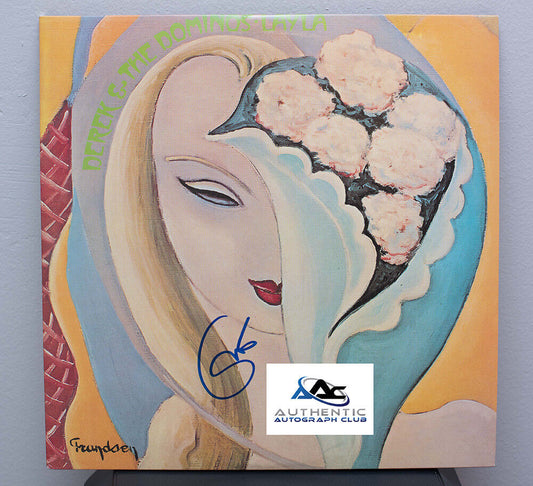 ERIC CLAPTON AUTOGRAPH SIGNED LAYLA DEREK AND THE DOMINOS ALBUM VINYL LP COA