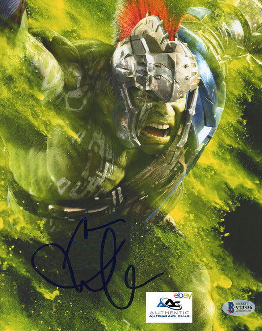 MARK RUFFALO AUTOGRAPH SIGNED 8x10 PHOTO HULK AVENGERS THOR RAGNAROK BECKETT