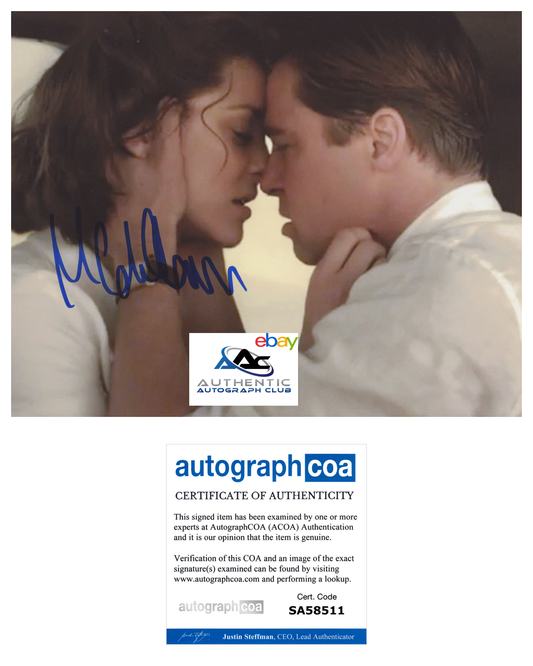 MARION COTILLARD AUTOGRAPH SIGNED 8x10 PHOTO ALLIED ACOA