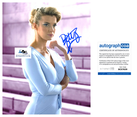 BETTY GILPIN AUTOGRAPH SIGNED 8X10 PHOTO GLOW ACOA