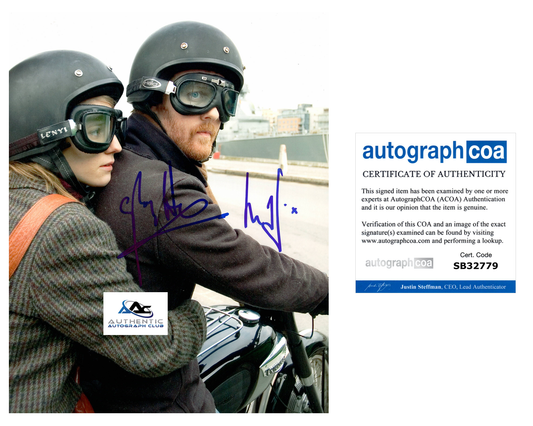 GLEN HANSARD AND MARKETA IRGLOVA AUTOGRAPH SIGNED 8X10 PHOTO ONCE ACOA