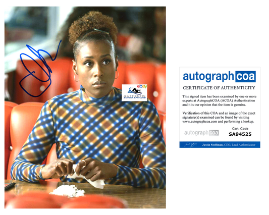 ISSA RAE AUTOGRAPH SIGNED 8x10 PHOTO INSECURE ACOA COA