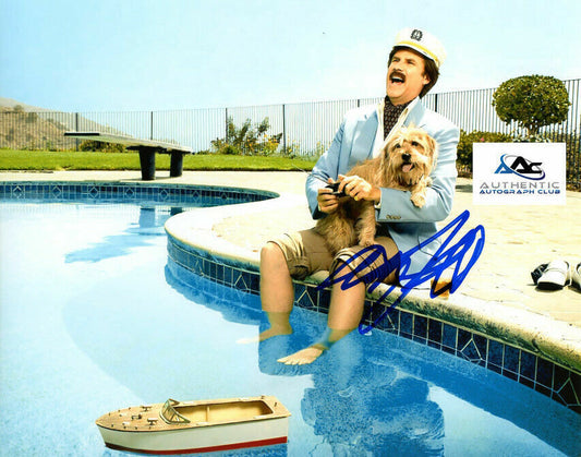 WILL FERRELL AUTOGRAPH SIGNED 8x10 PHOTO ANCHORMAN ELF COA