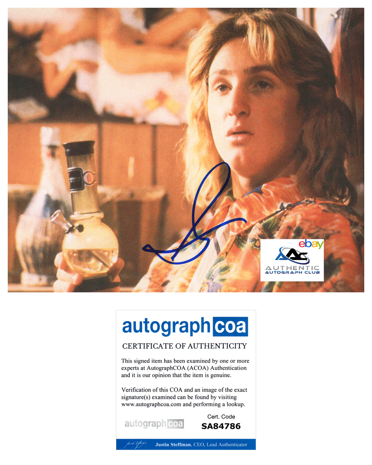 SEAN PENN AUTOGRAPH SIGNED 8X10 PHOTO ACOA