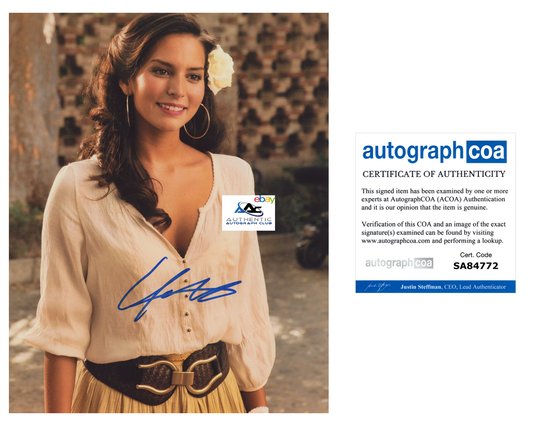 GENESIS RODRIGUEZ AUTOGRAPH SIGNED 8x10 PHOTO ACOA