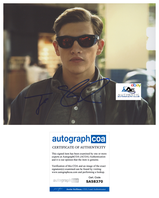 TYE SHERIDAN AUTOGRAPH SIGNED 8x10 PHOTO X-MEN APOCALYPSE CYCLOPS ACOA