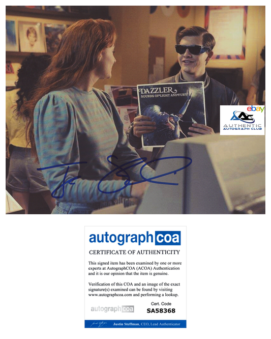 TYE SHERIDAN AUTOGRAPH SIGNED 8x10 PHOTO X-MEN APOCALYPSE CYCLOPS ACOA