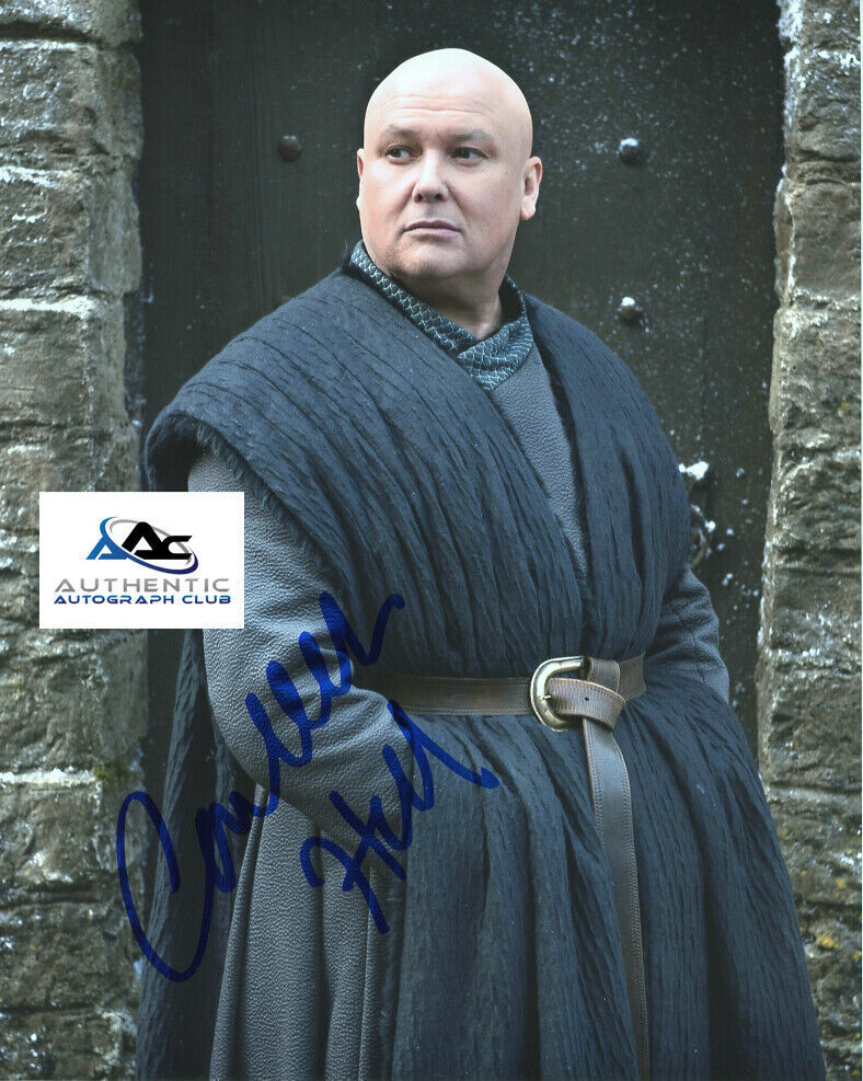 CONLETH HILL AUTOGRAPH SIGNED 8x10 PHOTO GAME OF THRONES GOT COA