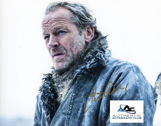 IAIN GLEN AUTOGRAPH SIGNED 8x10 PHOTO GAME OF THRONES GOT COA