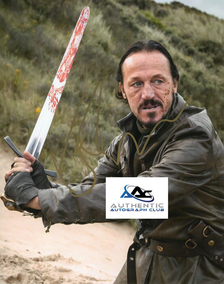 JEROME FLYNN AUTOGRAPH SIGNED 8x10 PHOTO GAME OF THRONES GOT COA