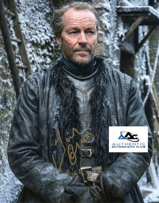 IAIN GLEN AUTOGRAPH SIGNED 8x10 PHOTO GAME OF THRONES GOT COA