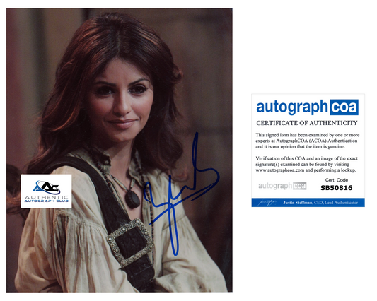 PENELOPE CRUZ AUTOGRAPH SIGNED 8X10 PHOTO ACOA