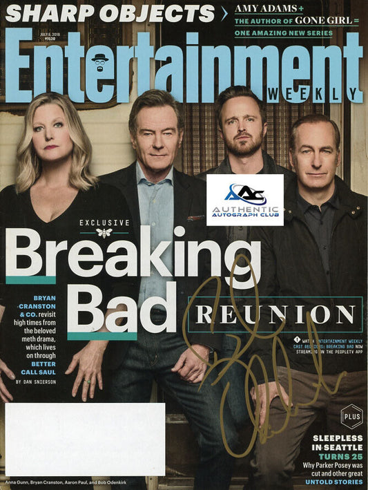 BOB ODENKIRK AUTOGRAPH SIGNED ENTERTAINMENT WEEKLY MAGAZINE BREAKING BAD COA