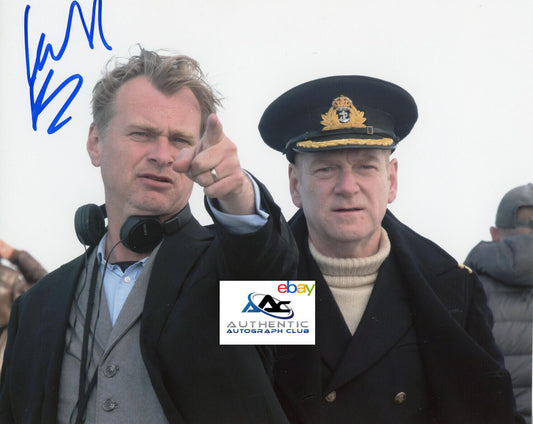 KENNETH BRANAGH AUTOGRAPH SIGNED 8X10 PHOTO DUNKIRK COMMANDER BOLTON COA