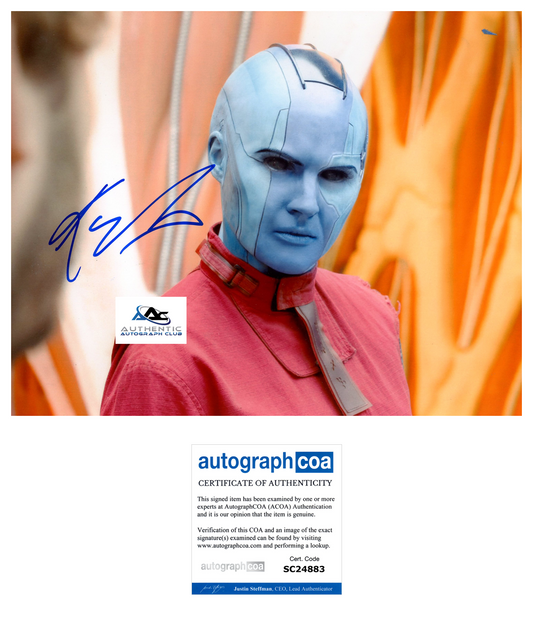 KAREN GILLAN AUTOGRAPH SIGNED 8x10 PHOTO NEBULA GUARDIANS OF THE GALAXY ACOA