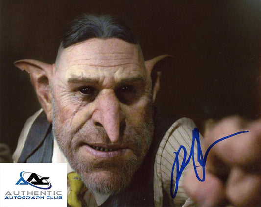 RON PERLMAN AUTOGRAPH SIGNED 8x10 PHOTO GNARLACK FANTASTIC BEASTS COA