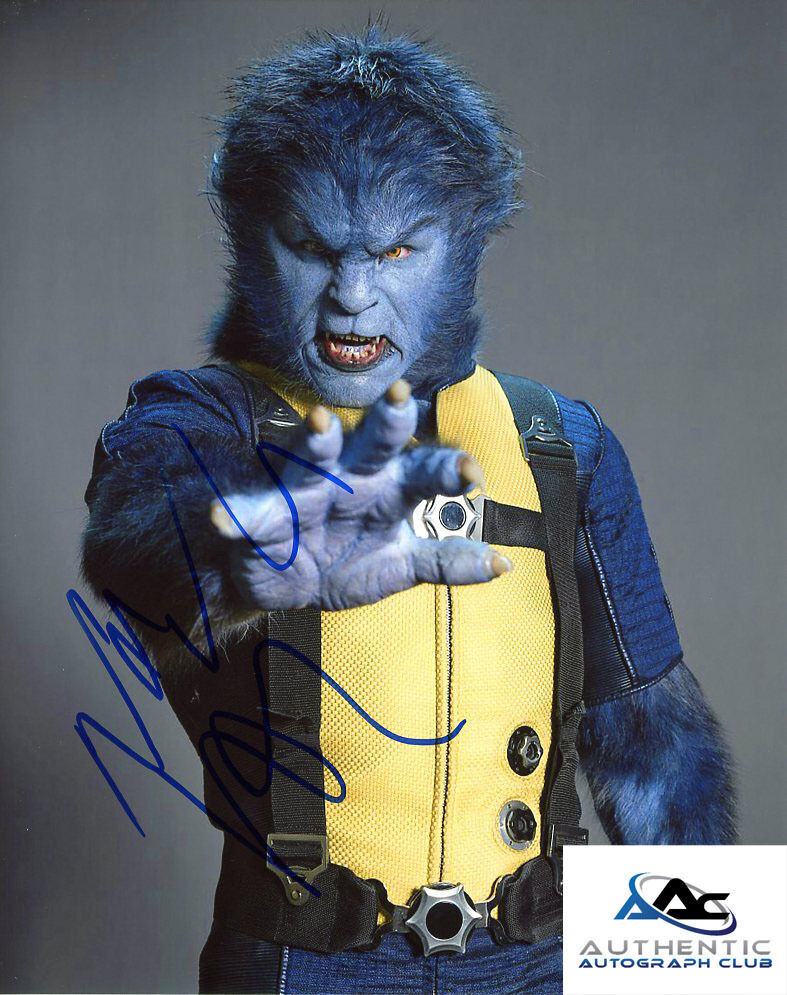 NICHOLAS HOULT AUTOGRAPH SIGNED 8X10 PHOTO X-MEN BEAST COA