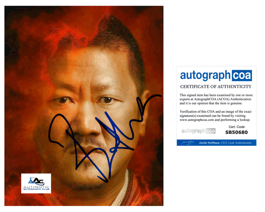 BENEDICT WONG AUTOGRAPH SIGNED 8x10 PHOTO MARVEL AVENGERS DR DOCTOR STRANGE ACOA