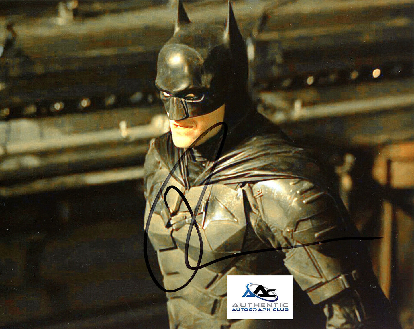 ROBERT PATTINSON AUTOGRAPH SIGNED 8X10 PHOTO THE BATMAN BATMAN DC COMICS COA