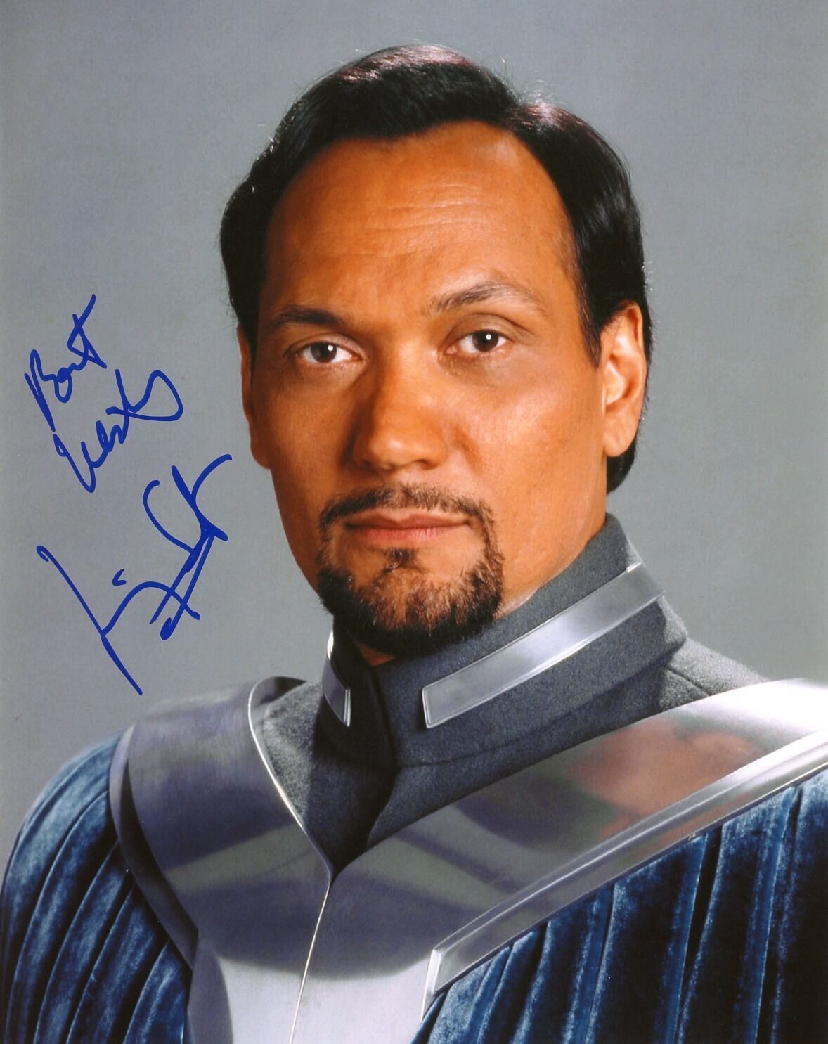 Jimmy Smits autograph 8x10 photo Bail Organa Star Wars Clone Wars Revenge of COA