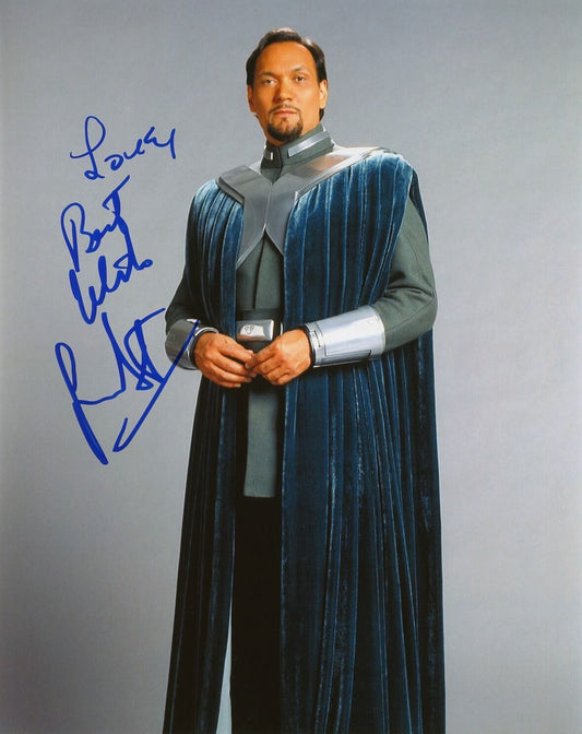 Jimmy Smits autograph 8x10 photo Bail Organa Star Wars Clone Wars Revenge COA