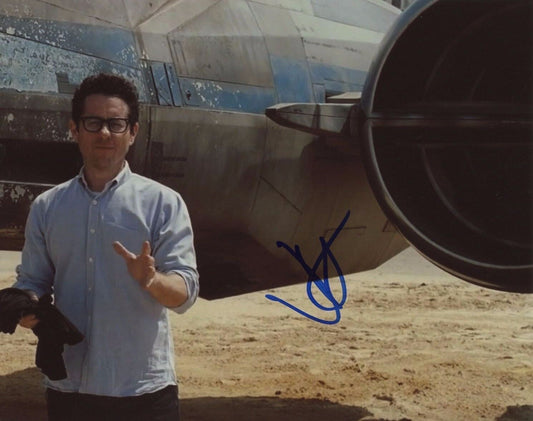 J.J. Abrams Autograph Signed 8x10 Photo Star Wars: The Force Awakens COA