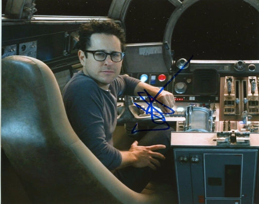 J.J. Abrams autograph 8x10 photo Star Wars: The Force Awakens COA