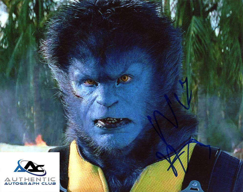 NICHOLAS HOULT AUTOGRAPH SIGNED 8X10 PHOTO X-MEN BEAST COA