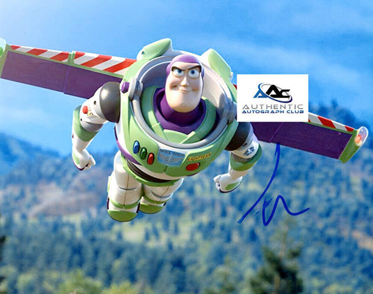 TIM ALLEN AUTOGRAPH SIGNED 8x10 PHOTO TOY STORY 4 BUZZ LIGHTYEAR COA