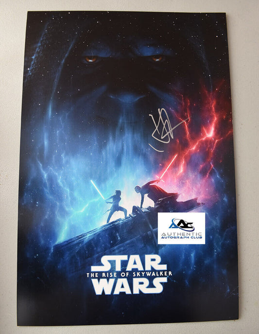 JJ ABRAMS AUTOGRAPH SIGNED 12X18 PHOTO STAR WARS DIRECTOR RISE OF SKYWALKER COA