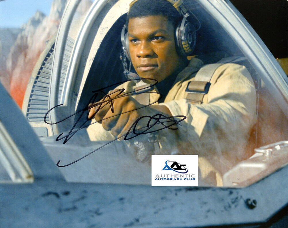 JOHN BOYEGA AUTOGRAPH SIGNED 8x10 PHOTO STAR WARS FINN THE RISE OF SKYWALKER COA