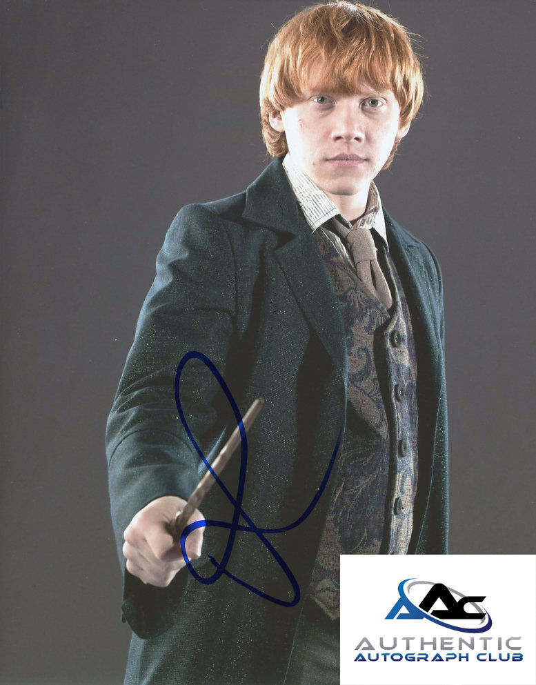 RUPERT GRINT AUTOGRAPH SIGNED 8X10 PHOTO HARRY POTTER COA