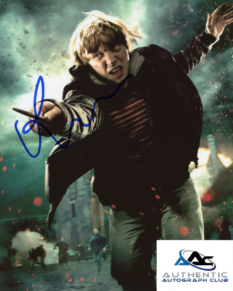 RUPERT GRINT AUTOGRAPH SIGNED 8X10 PHOTO HARRY POTTER COA