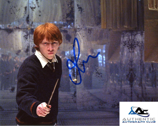 RUPERT GRINT AUTOGRAPH SIGNED 8X10 PHOTO HARRY POTTER COA