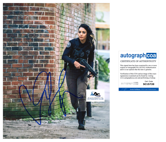 VANESSA HUDGENS AUTOGRAPH SIGNED 8X10 PHOTO HIGH SCHOOL MUSICAL BAD BOYS ACOA