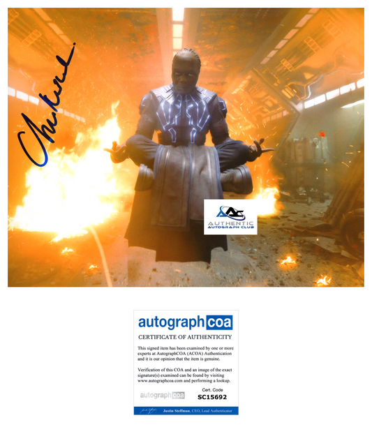 CHUKWUDI IWUJ AUTOGRAPH SIGNED 8x10 PHOTO GUARDIANS OF THE GALAXY GOTG ACOA