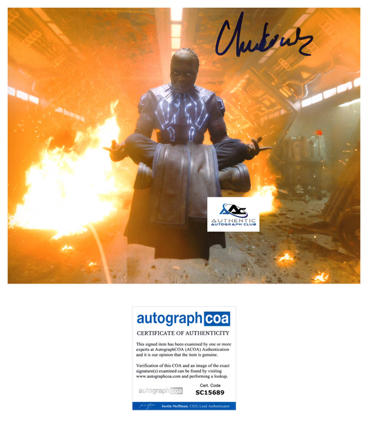 CHUKWUDI IWUJ AUTOGRAPH SIGNED 8x10 PHOTO GUARDIANS OF THE GALAXY GOTG ACOA