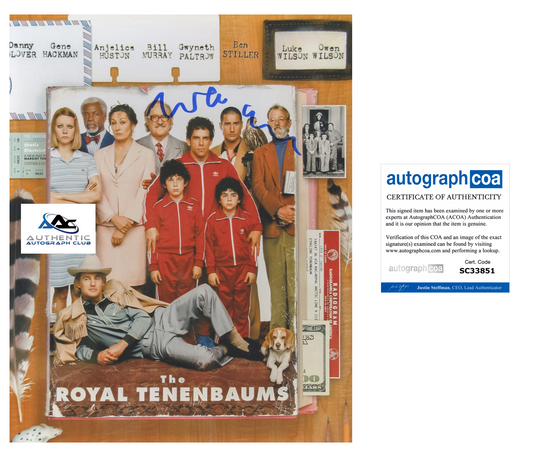 WES ANDERSON AUTOGRAPH SIGNED THE ROYAL TENENBAUMS 8X10 PHOTO ACOA