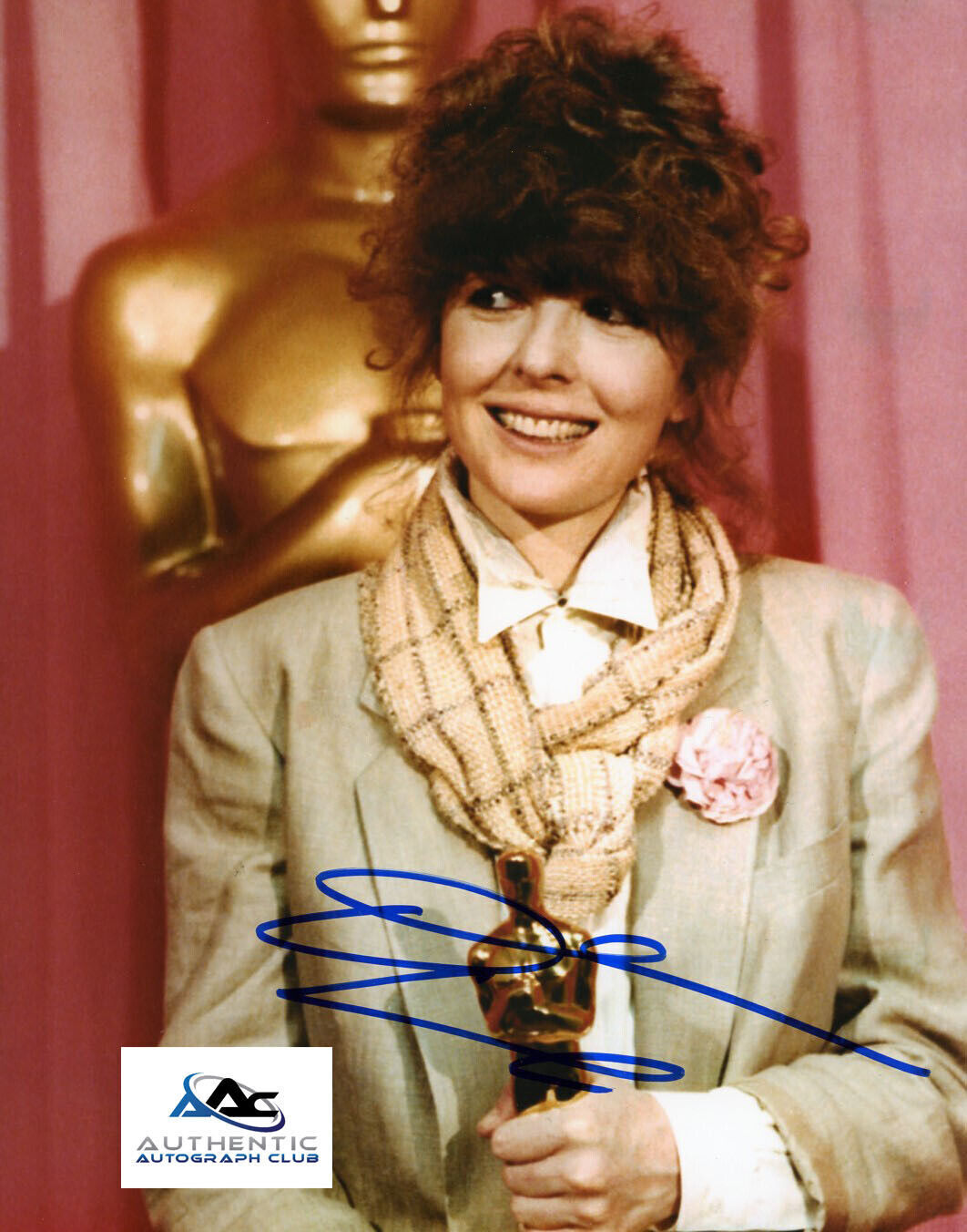 DIANE KEATON AUTOGRAPH SIGNED 8X10 PHOTO OSCAR ACADEMY AWARD WIN ANNIE HALL COA