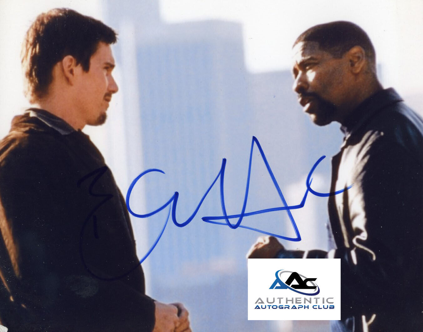 ETHAN HAWKE AUTOGRAPH SIGNED 8x10 PHOTO TRAINING DAY COA