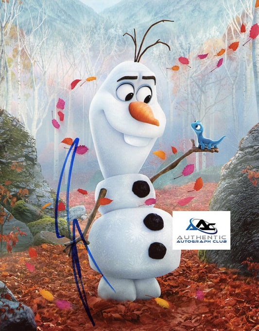 JOSH GAD AUTOGRAPH SIGNED 8x10 PHOTO FROZEN 2 OLAF DISNEY COA