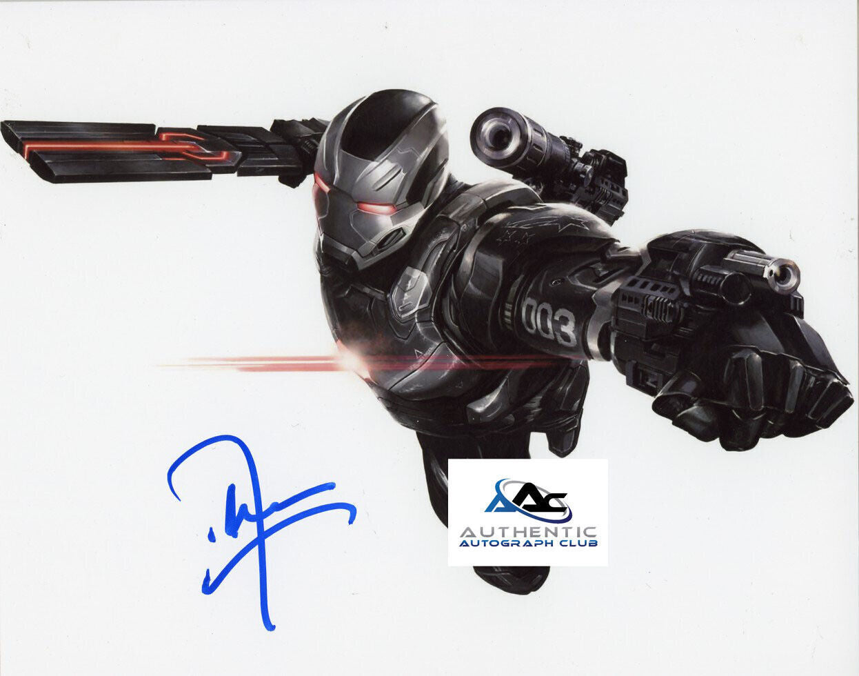 DON CHEADLE AUTOGRAPH SIGNED 8x10 PHOTO CAPTAIN AMERICA WAR MACHINE COA