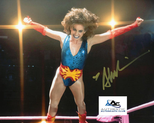 ALISON BRIE AUTOGRAPH SIGNED 8x10 PHOTO GLOW COA