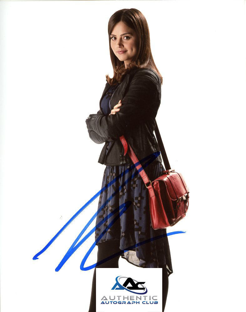 JENNA COLEMAN AUTOGRAPH SIGNED 8x10 PHOTO DOCTOR WHO CLARA OSWALD COA