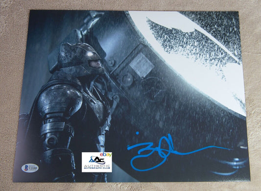 BEN AFFLECK AUTOGRAPH SIGNED 11x14 PHOTO BATMAN V SUPERMAN JUSTICE LEAGUE BECKET