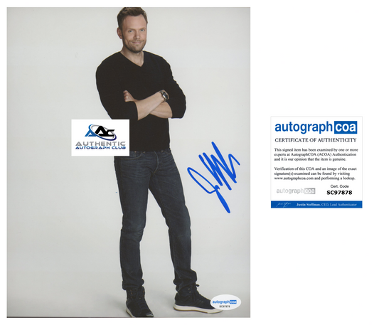 JOEL MCHALE AUTOGRAPH SIGNED 8x10 PHOTO ACOA